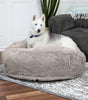 Cama puff de 60cm relleno con algodón suave para mascota
