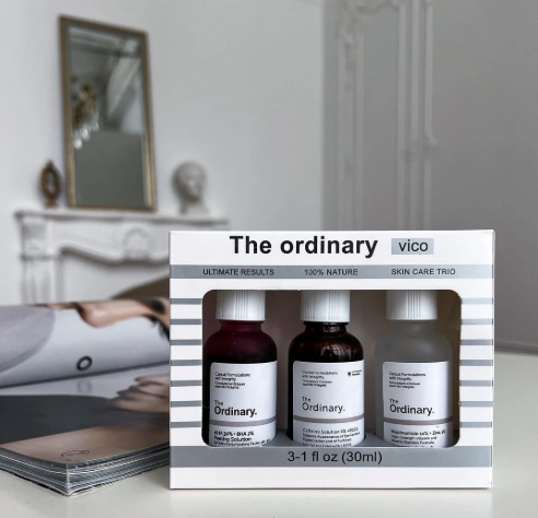 Trio de serums marca The Ordinary - Combo de tres serums para el cuidado facial esenciales para pieles grasas y mixtas