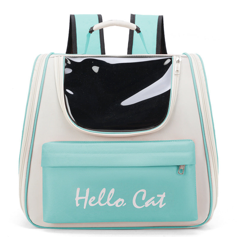 Mochila transportadora Hello Cat para gatos
