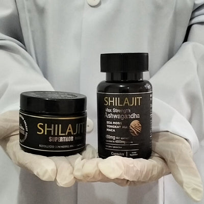 COMBO Shilajit en resina + capsulas