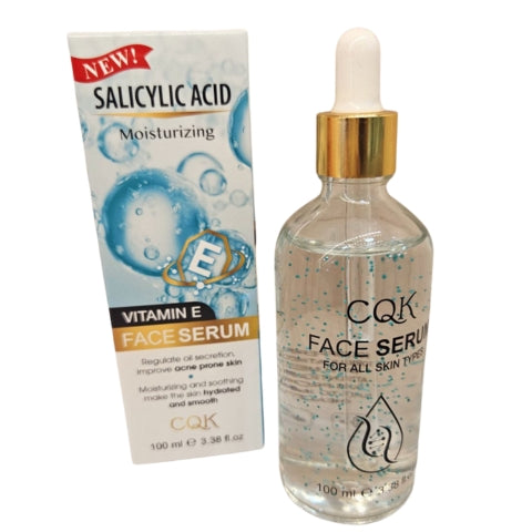 Serum especial con acido salicílic con vitamina E, esencial para pieles acneicas