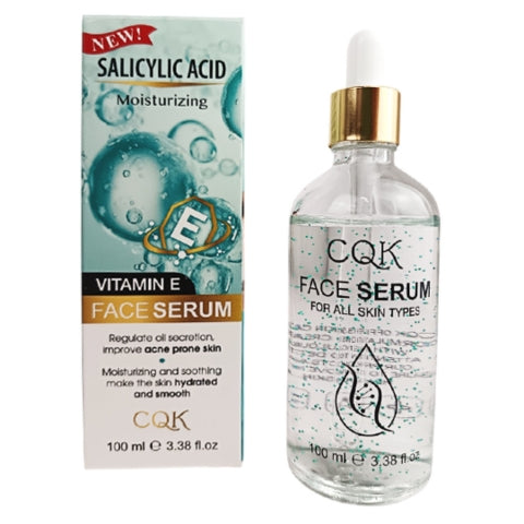 Serum especial con acido salicílic con vitamina E, esencial para pieles acneicas