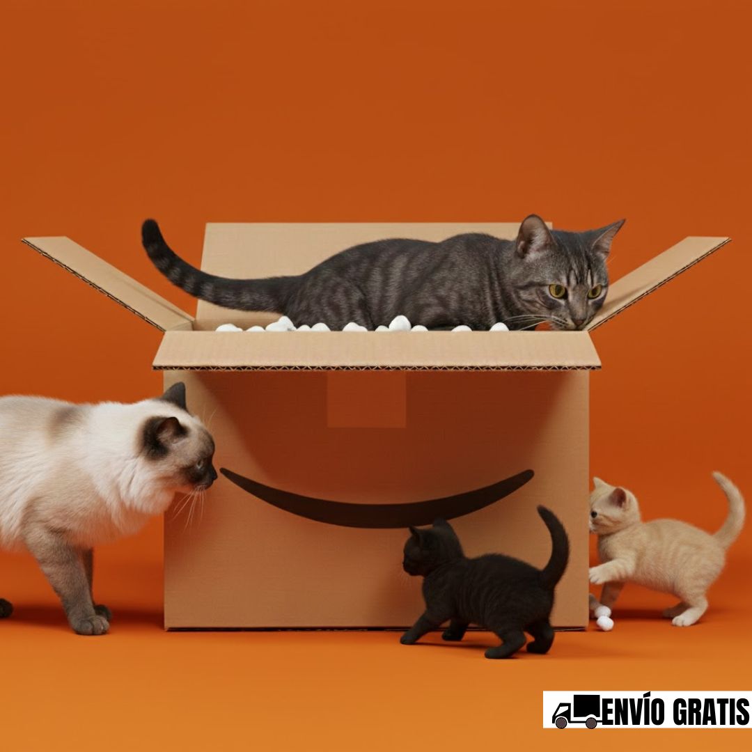 CAJA MISTERIOSA GRANDE TECNOLOGÍA - 6 productos con gif card de 10$ + caja amazon