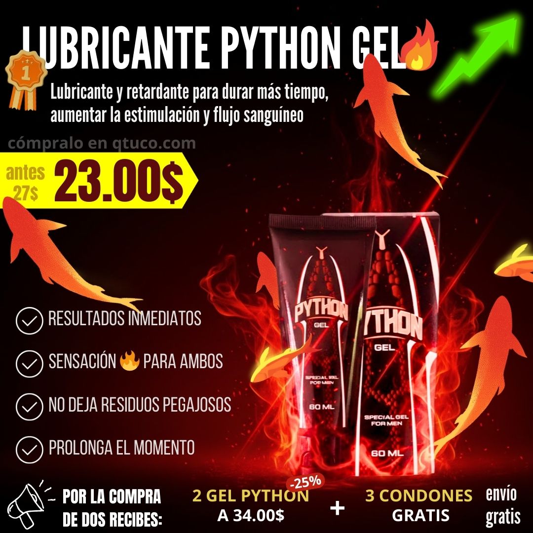 LUBRICANTE, RETARDANTE, ESTIMULANTE MASCULINO+ 3 CONDONES DE REGALO POR LA COMPRA DE DOS UNIDADES
