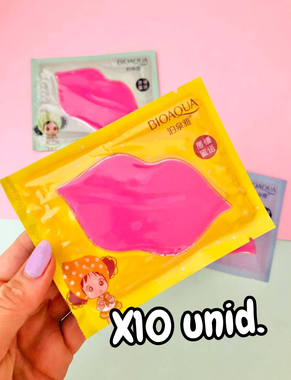 Mascarilla Colágeno De Labios (x10unidades)